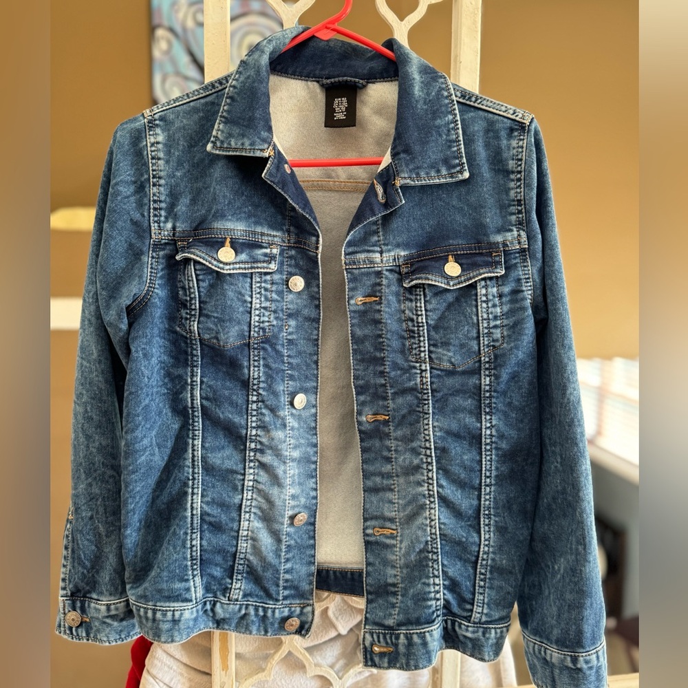 H&M Kids Blue Jean Jacket.